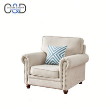 french style single living room upholstered accent chair